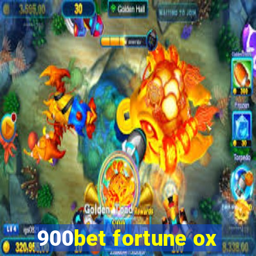 900bet fortune ox